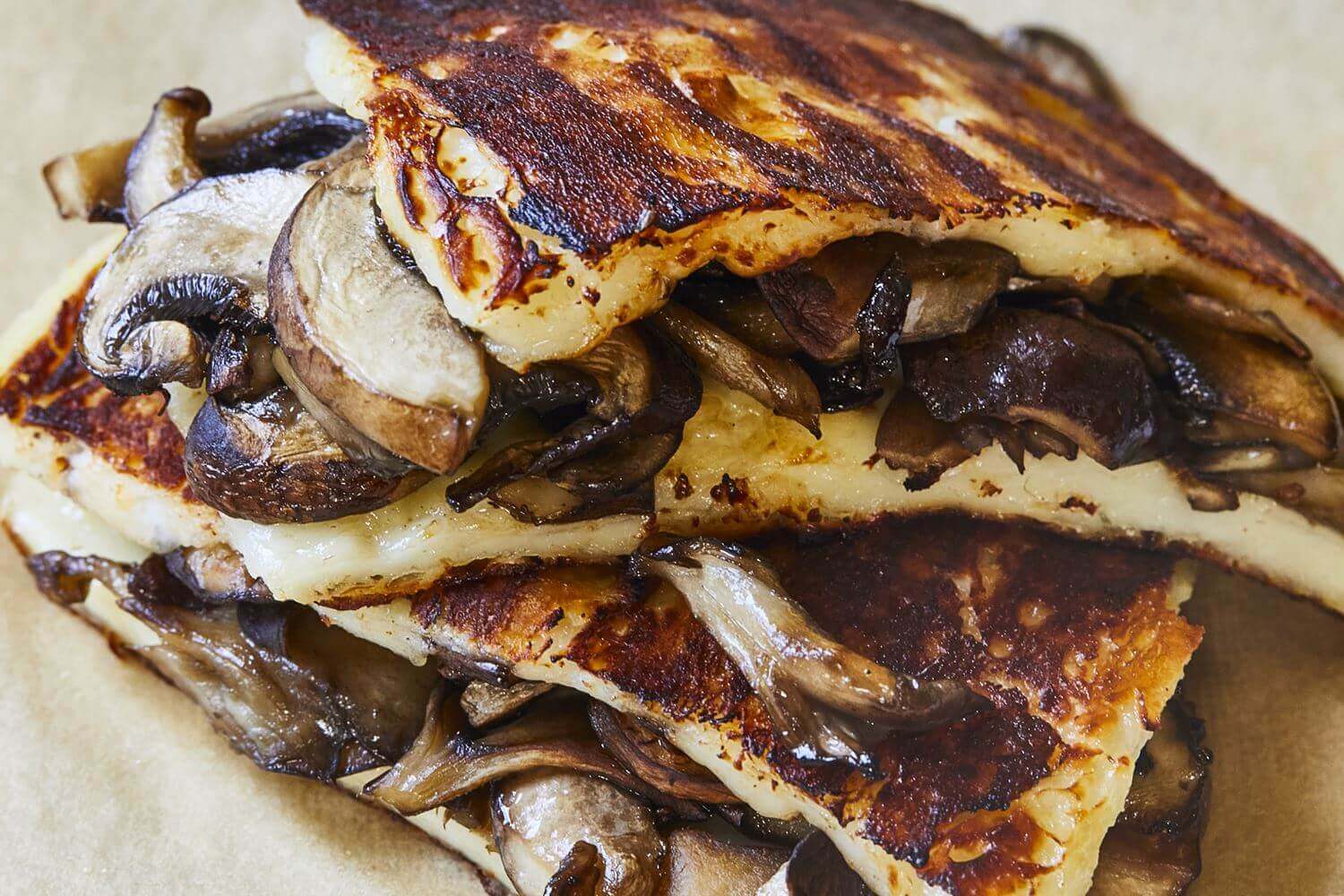 Baby Portobello Panini | KetoI Cheese Recipes | THE BIG MOO CHEESE