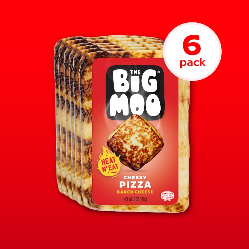 CHEESY PIZZA BAKED CHEESE | THE BIG MOO