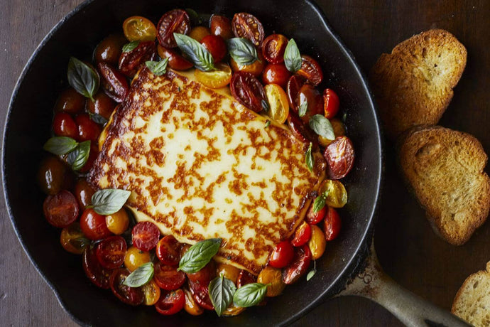 Baked Cheese Margarita Skillet