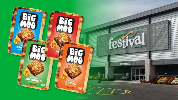 Say Cheese, Wisconsin! The Big Moo is now at Festival Foods!