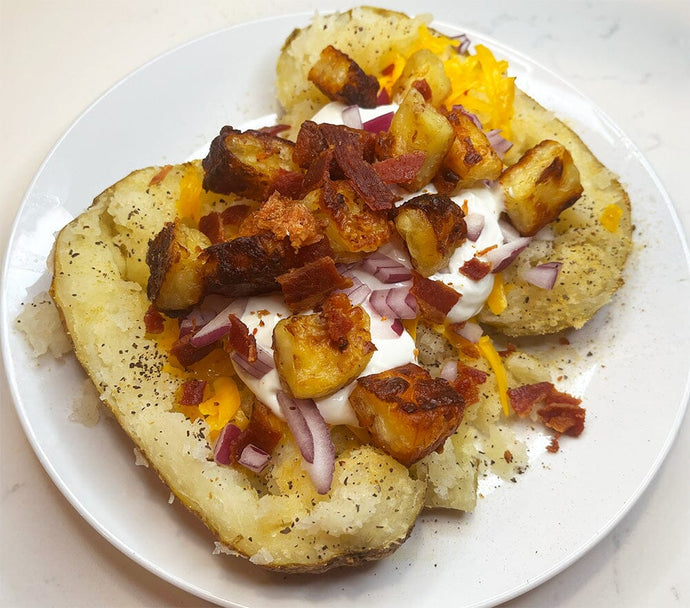 Loaded Big Moo Baked Potato
