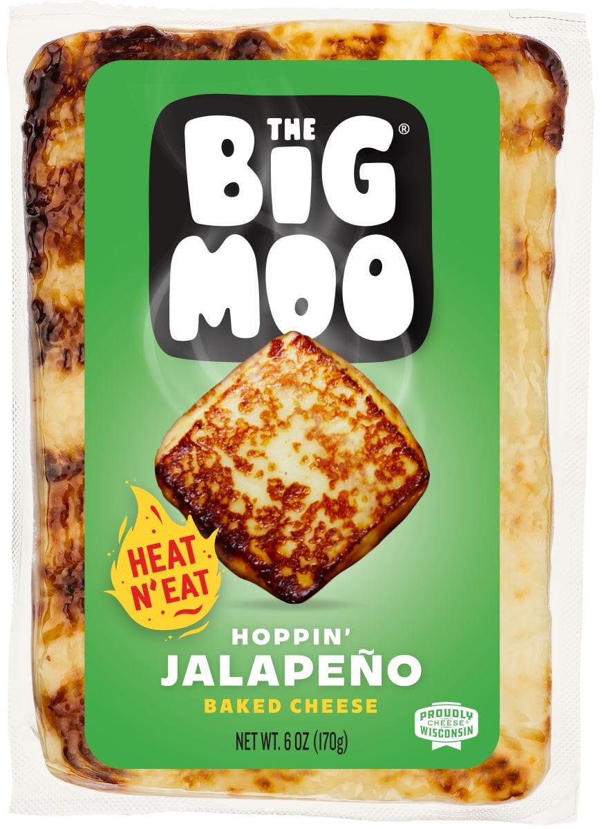 HOPPIN' JALAPENO BAKED CHEESE 6 oz - Case of 6 Cheese thebigmoo   